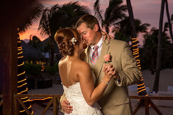 punta cana wedding pictures