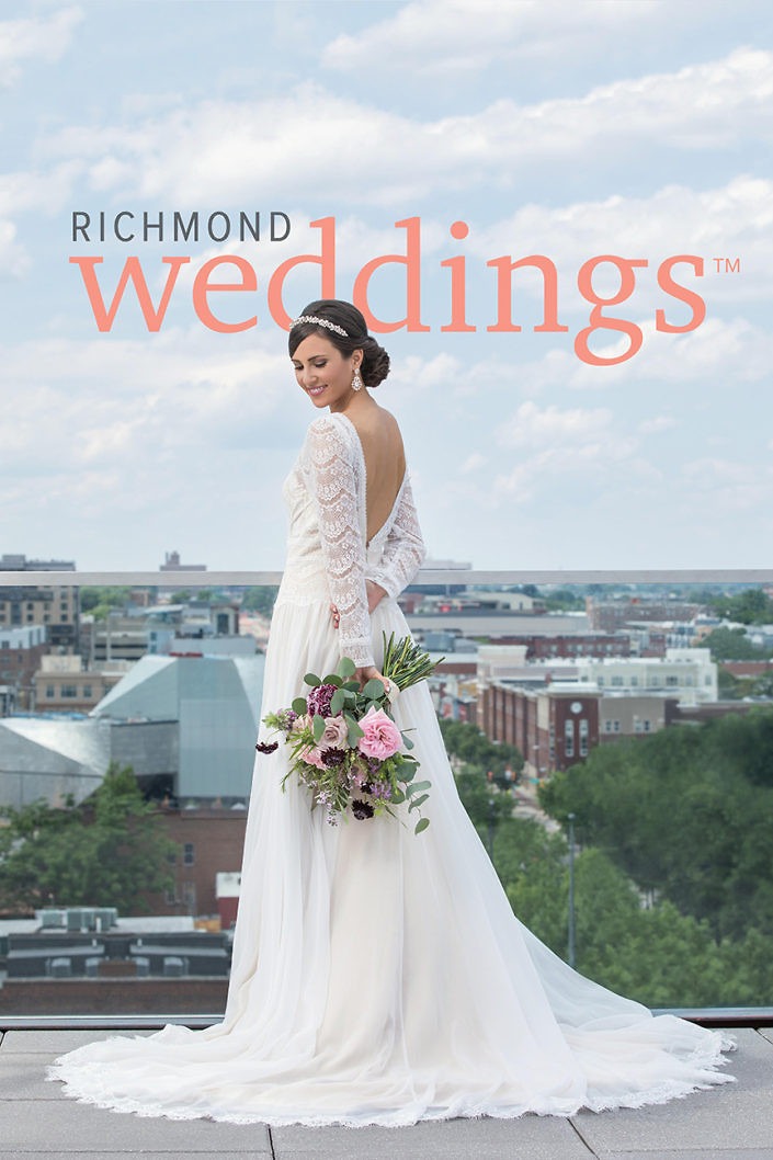 richmond weddings magazine cover